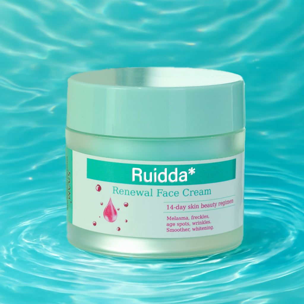 😍"Ruidda Renewal Face Cream – 5 All-Natural Ingredients, USA Family Farm Made, Centuries-Trusted for All Ages & Skin Types"