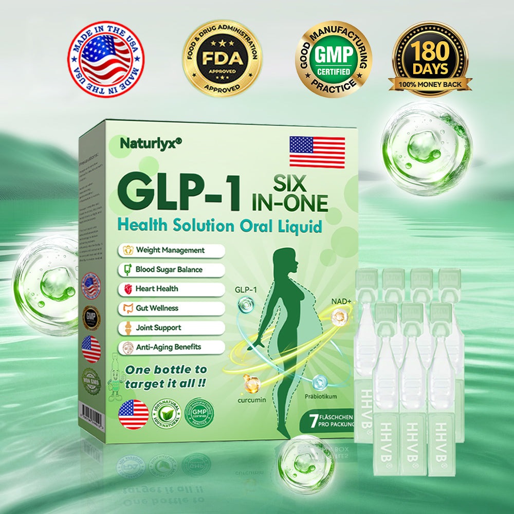 👩‍⚕️Proudly Made for the USA | Naturlyx® GLP-1 Oral Solution  ✨Backed by Science | 6-in-1 Formula | Visible Results in 7 Days🍀🥇