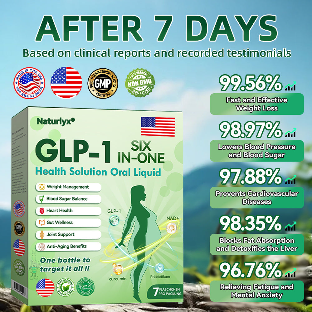👩‍⚕️Proudly Made for the USA | Naturlyx® GLP-1 Oral Solution  ✨Backed by Science | 6-in-1 Formula | Visible Results in 7 Days🍀🥇