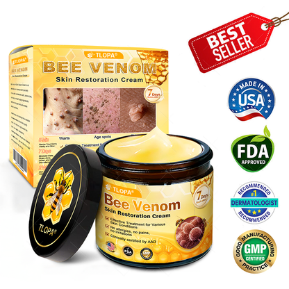 🛒🔥TLOPA® Bee Venom Repair Radiance Cream | Unlock Smooth Skin, Fight Sagging 🎁 Lightweight Daily Care, Limited-Time 70% OFF🔥🔥
