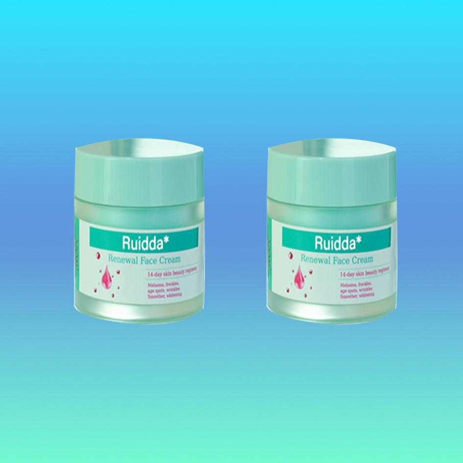 😍"Ruidda Renewal Face Cream – 5 All-Natural Ingredients, USA Family Farm Made, Centuries-Trusted for All Ages & Skin Types"