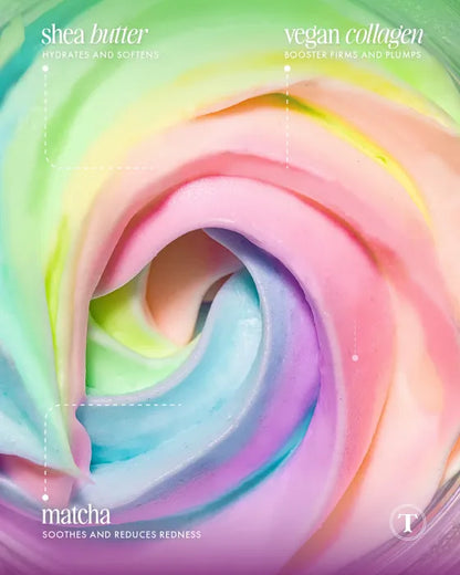 ✨Rainbow Moisturizing Body Lotion, which nourishes the skin.