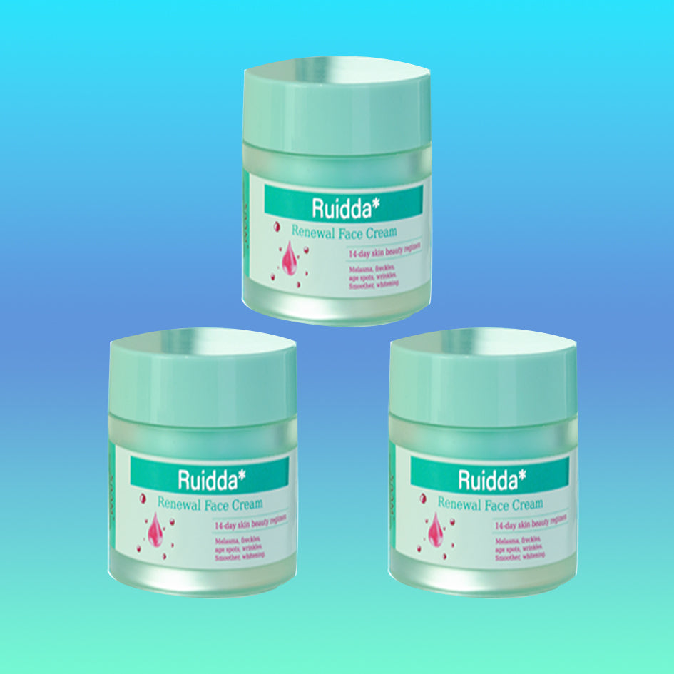 😍"Ruidda Renewal Face Cream – 5 All-Natural Ingredients, USA Family Farm Made, Centuries-Trusted for All Ages & Skin Types"