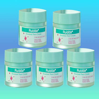 😍"Ruidda Renewal Face Cream – 5 All-Natural Ingredients, USA Family Farm Made, Centuries-Trusted for All Ages & Skin Types"