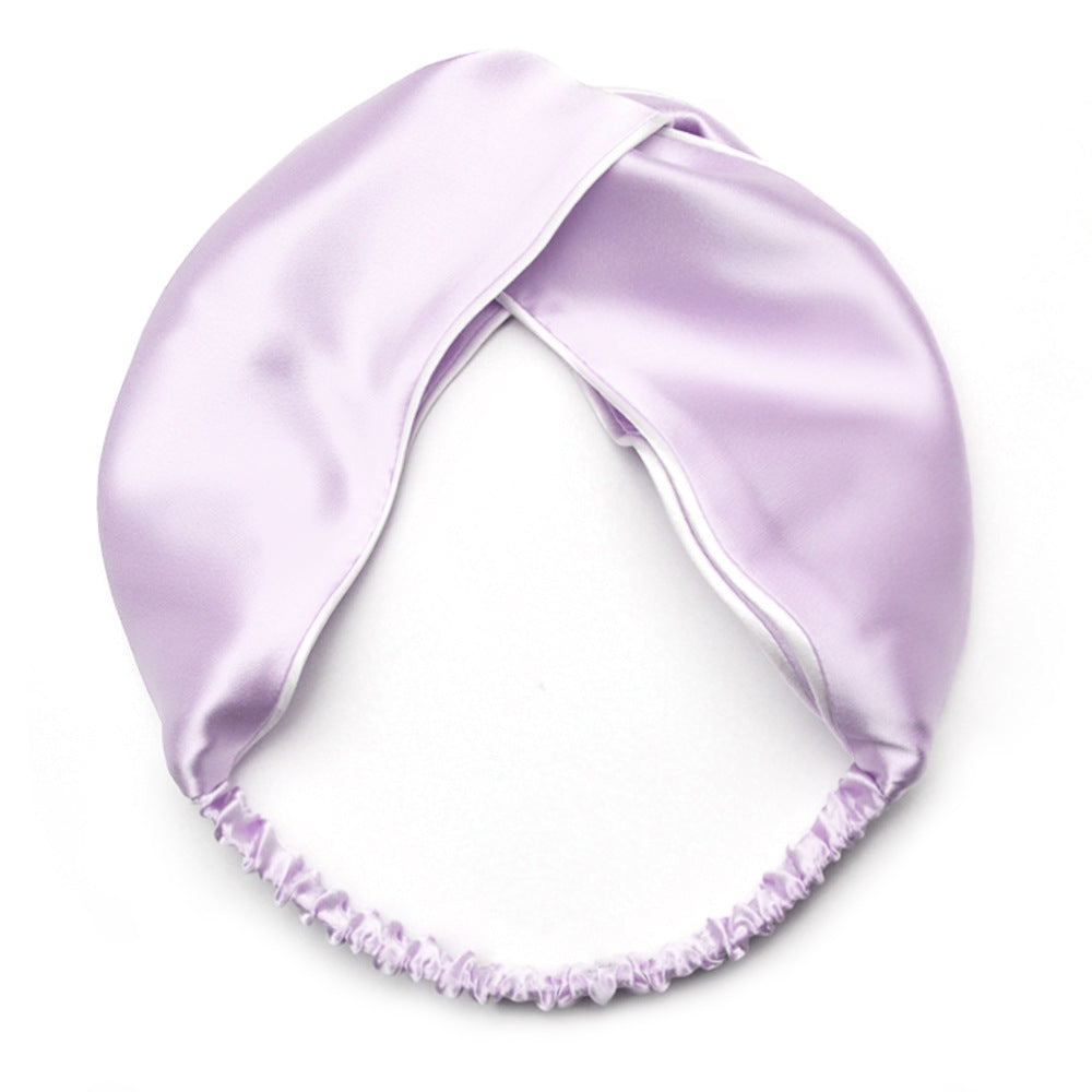 "Luxury Silk Satin Twist Headband – Soft, Stylish & Gentle on Hair"