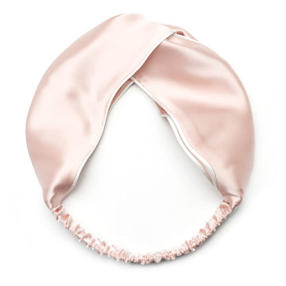 "Luxury Silk Satin Twist Headband – Soft, Stylish & Gentle on Hair"