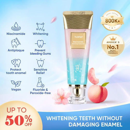🥇TLOPA® Expert Oral Care Whitening Toothpaste | Dentist-Recommended Formula