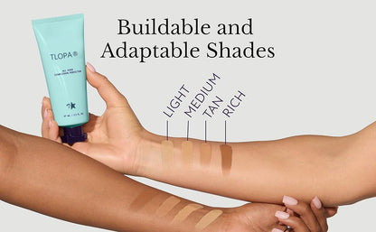 TLOPA® Tinted Moisturizer – Lightweight Hydration & Natural, Buildable Coverage for an Instant Glow💧✨ Lightweight & waterproof